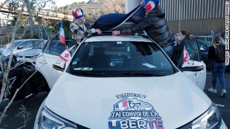 París y Bruselas prohíben manifestaciones vinculadas a la Caravana de la Libertad de Francia