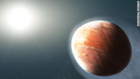 Este exoplaneta chisporroteante se convierte en una pelota de fútbol