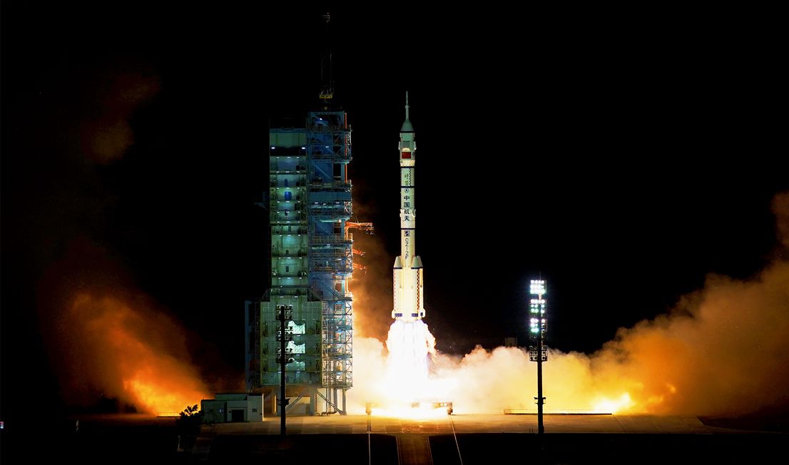 China quiere que su nuevo cohete de lanzamiento de astronautas sea reutilizable