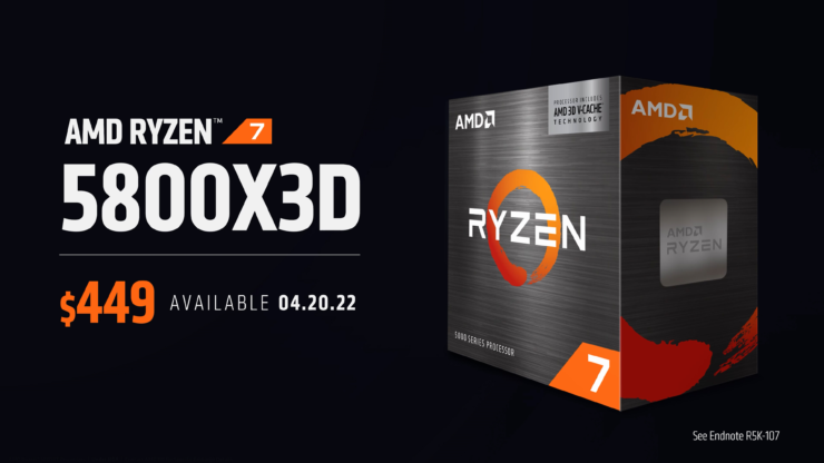 AMD Confirms 'No Overclocking' For Ryzen 7 5800X3D CPU, Only Memory & FCLK Overclock Enabled