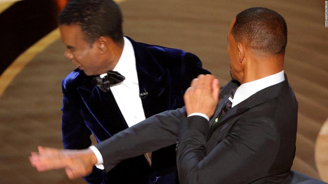 Cómo un fotógrafo de los Oscar capturó el momento en que Will Smith abofeteó a Chris Rock