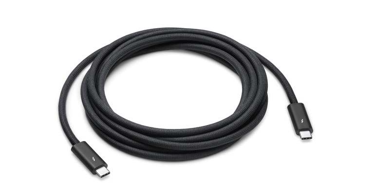 El cable Thunderbolt 4 de 3 metros de Apple es una ganga a $ 159