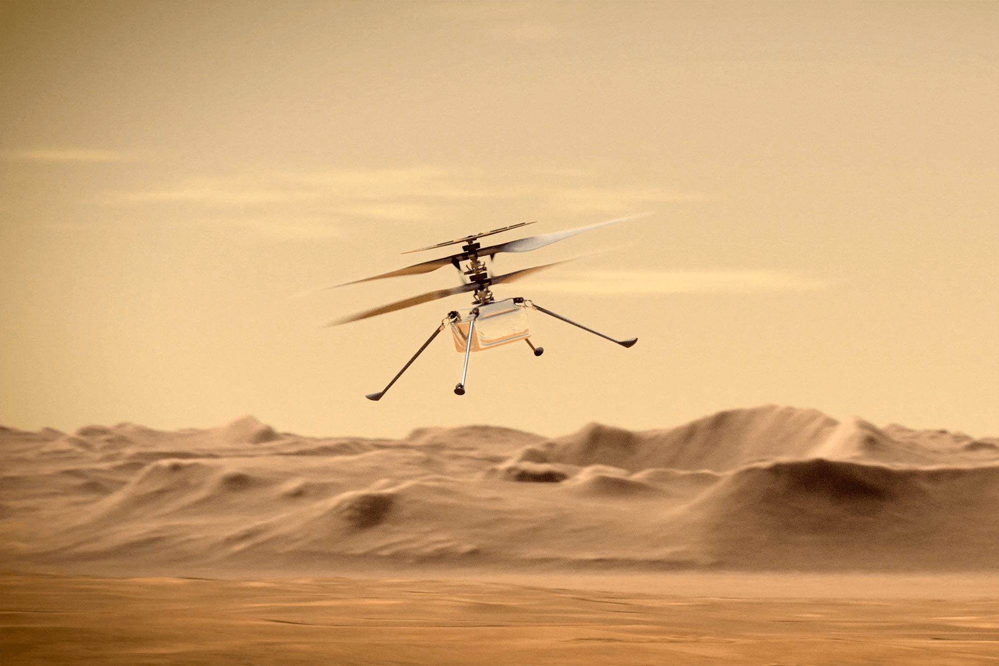 El ingenio del helicóptero de Marte alcanza el vuelo número 23 y no se puede detener