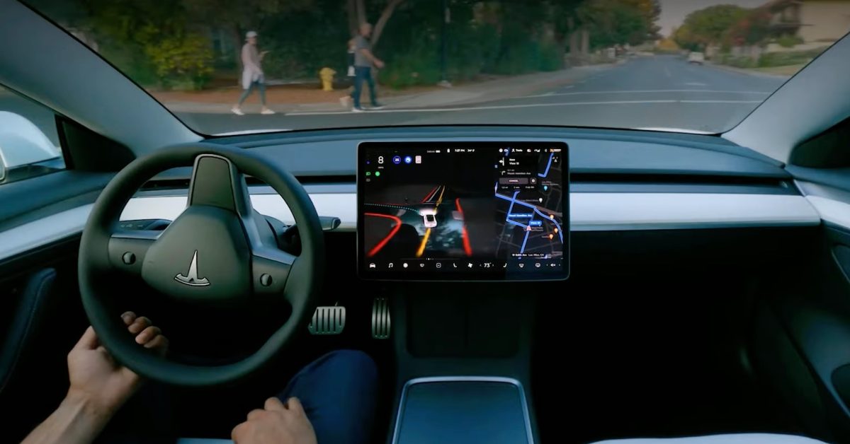 Tesla comienza a lanzar una importante actualización beta para la conducción totalmente autónoma