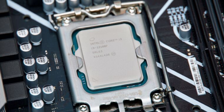 Revisión de Intel Core i3-12100 e i5-12400: rápido, asequible, difícil de criticar