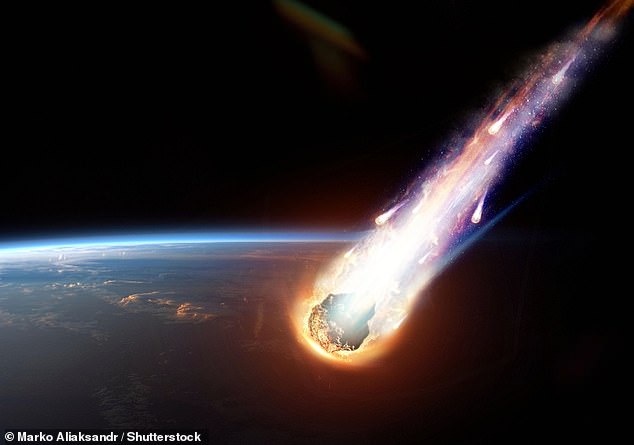 Según la NASA, el meteorito se elevó por el cielo cerca de Papua Nueva Guinea a más de 100 000 millas por hora e impactó cerca de la isla de Manus el 8 de enero de 2014 (imagen conceptual)