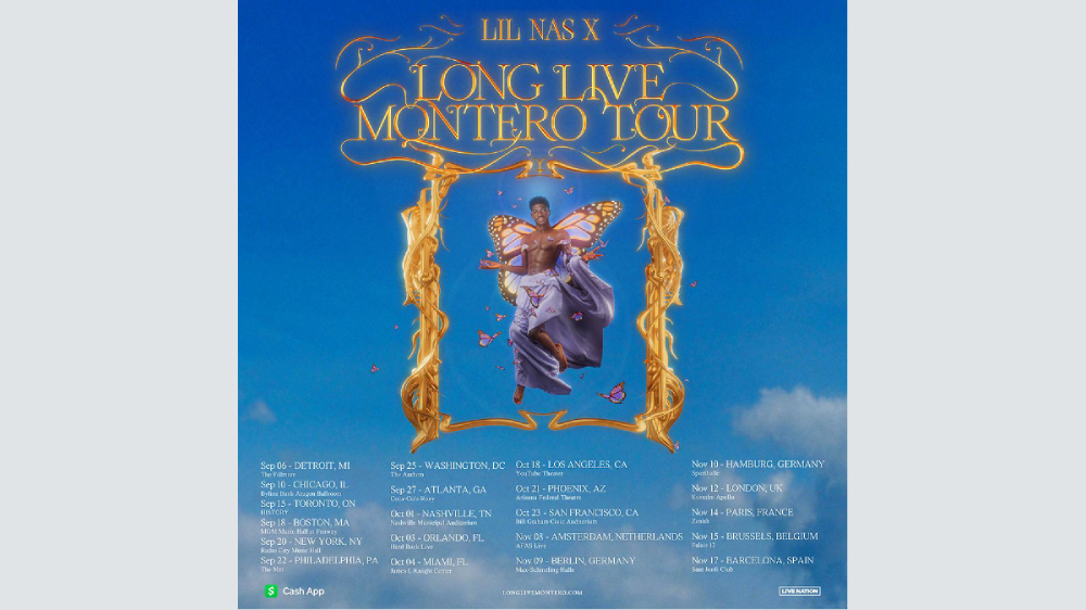 Lil Nas X revela las fechas de la gira 'Long Live Montero'