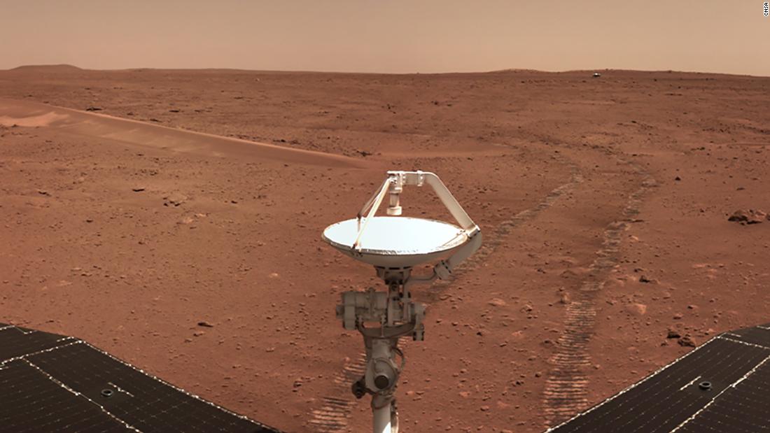 La sonda china hace un sorprendente descubrimiento de agua en el lugar de aterrizaje de Marte