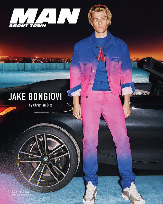 Estrella de portada: Jake Bongiovi, de 20 años, tiene la intención de seguir teniendo una carrera como actor, le dice a Man About Town