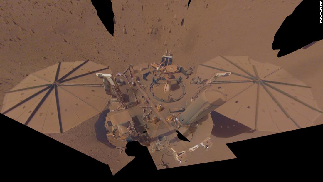 El Mars Lander Insight de la NASA acaba de tomar la última selfie