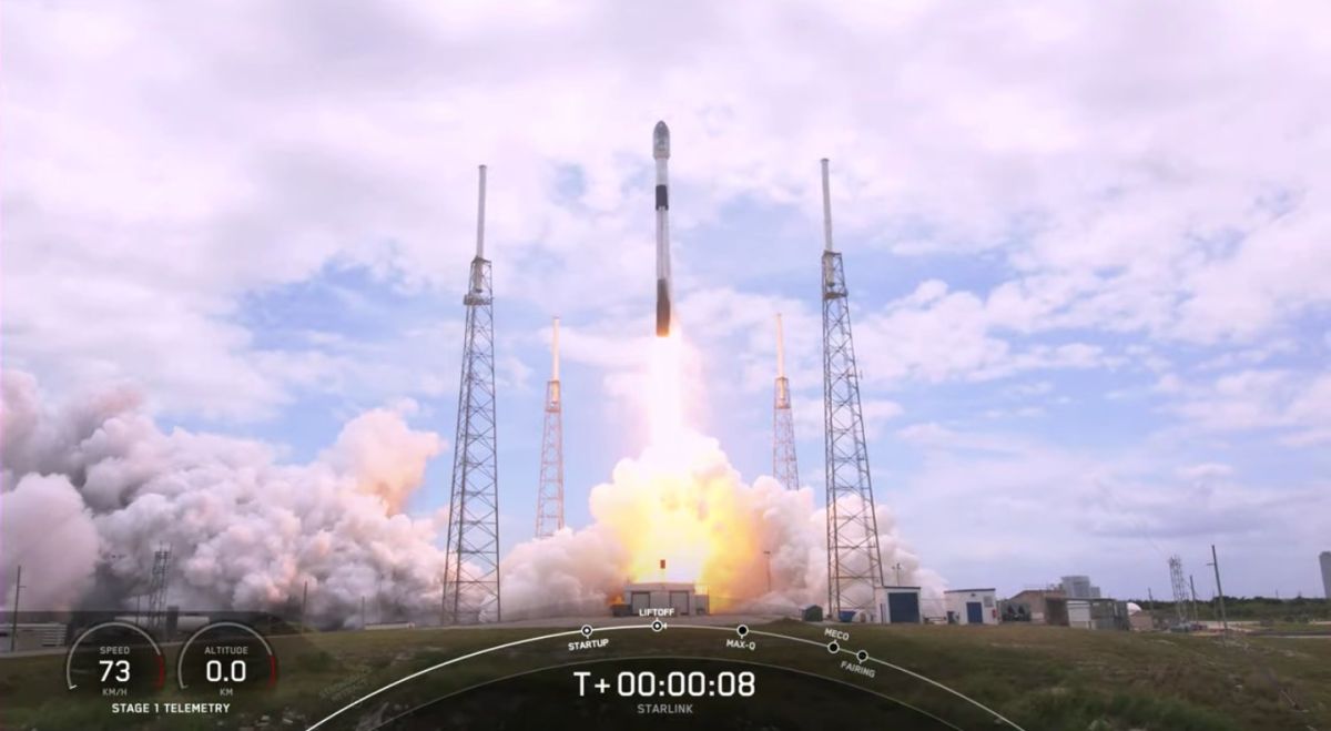 Mira a SpaceX lanzar 53 nuevos satélites Starlink el miércoles temprano