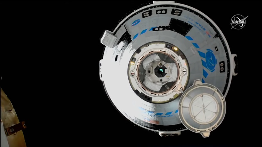 Starliner se acopla a la ISS por primera vez