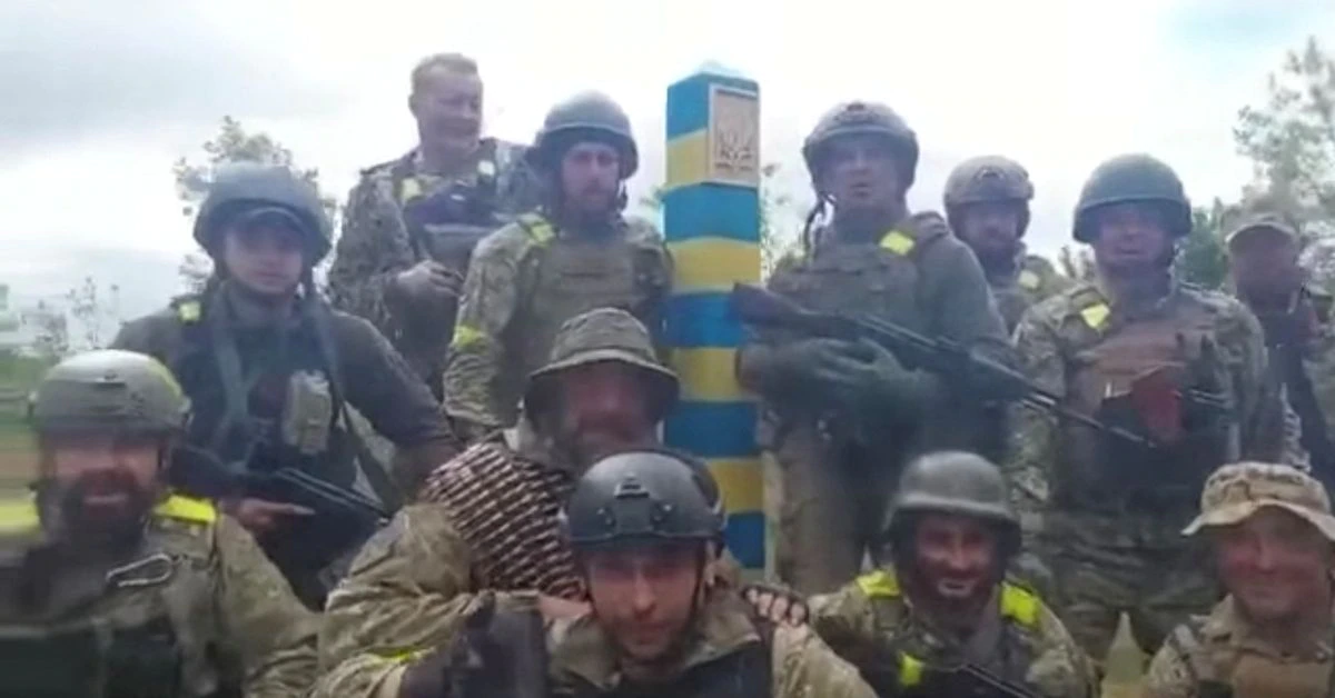 Ucrania dice que las fuerzas que defienden Kharkiv han llegado a la frontera rusa