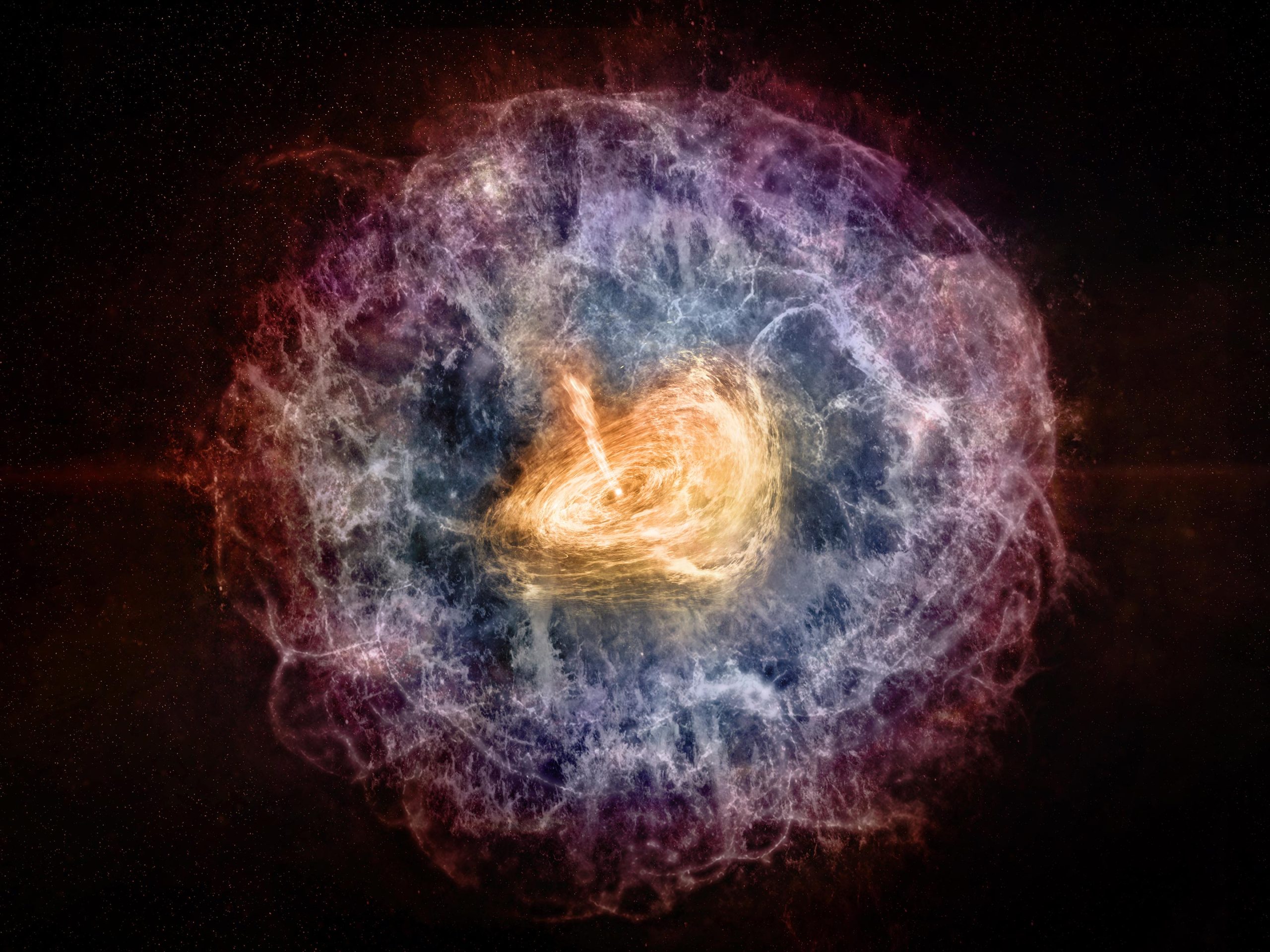Los astrónomos han descubierto evidencia del púlsar más poderoso en la galaxia distante
