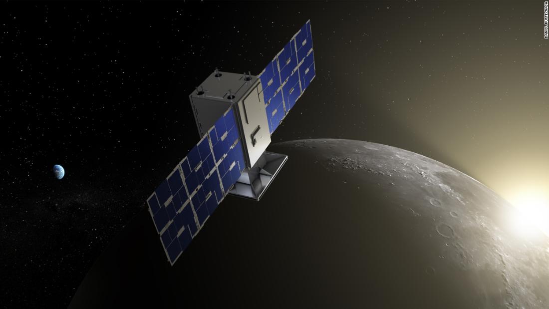 Nave espacial del tamaño de microondas lanzada para probar una nueva órbita entre la Tierra y la Luna