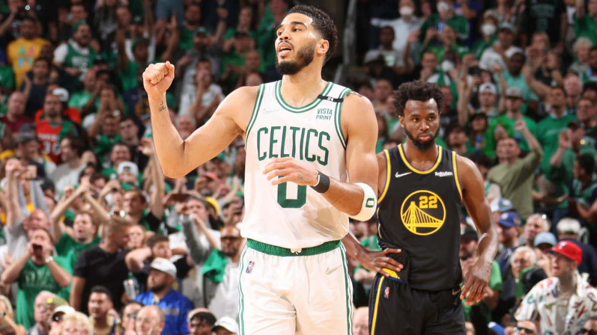 Celtics Warriors anotan, puntos rápidos: Jaylen Brown, Jason Tatum llevan a Boston a ganar en el Juego 3