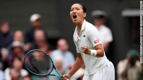 Harmony Tan mostró resiliencia durante su sorpresiva y dramática victoria sobre Serena Williams.