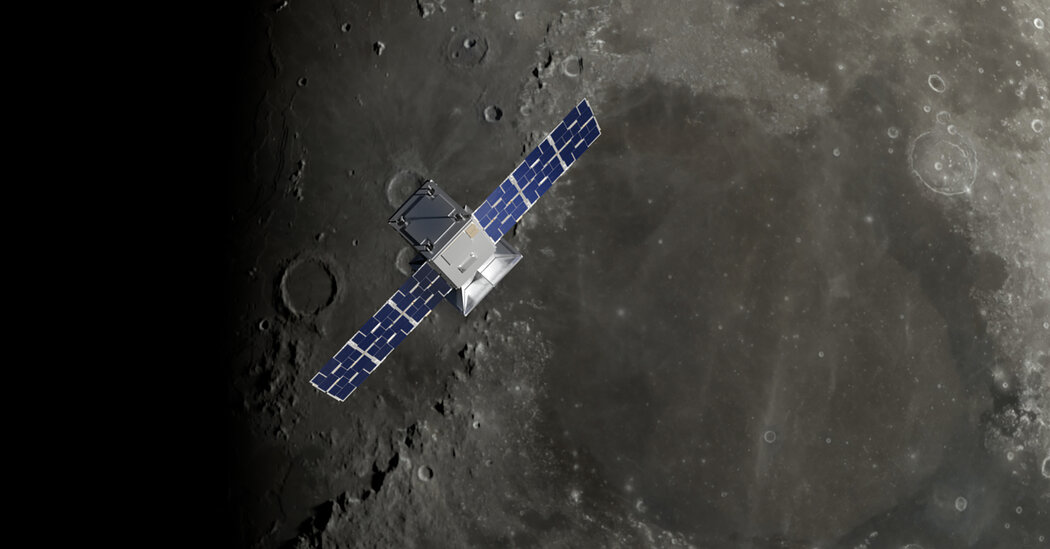 La NASA lanza Capstone, el satélite cúbico de 55 libras en la Luna