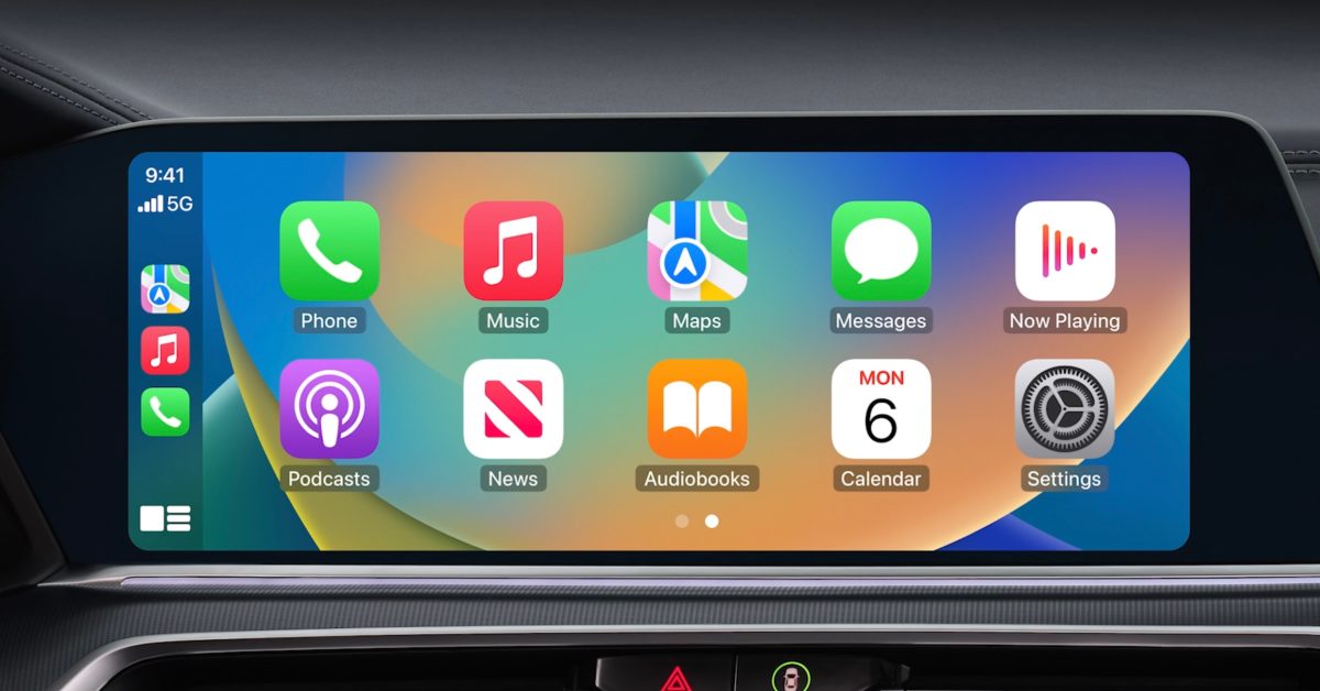 iOS 16 CarPlay: optimización de nuevas aplicaciones, mensajes y podcasts