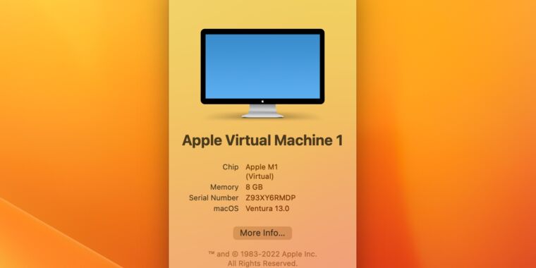 El marco de virtualización de Apple es una excelente forma gratuita de probar nuevas versiones beta de macOS