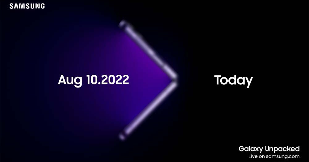 Se dice que la última variante plegable de Samsung se lanzará el 10 de agosto