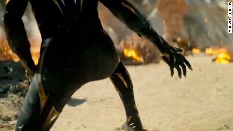 Marvel Studios reveló una nueva mirada a 'Marvel Studios'.  Pantera Negra: Wakanda para siempre "  En la Comic-Con de San Diego. 