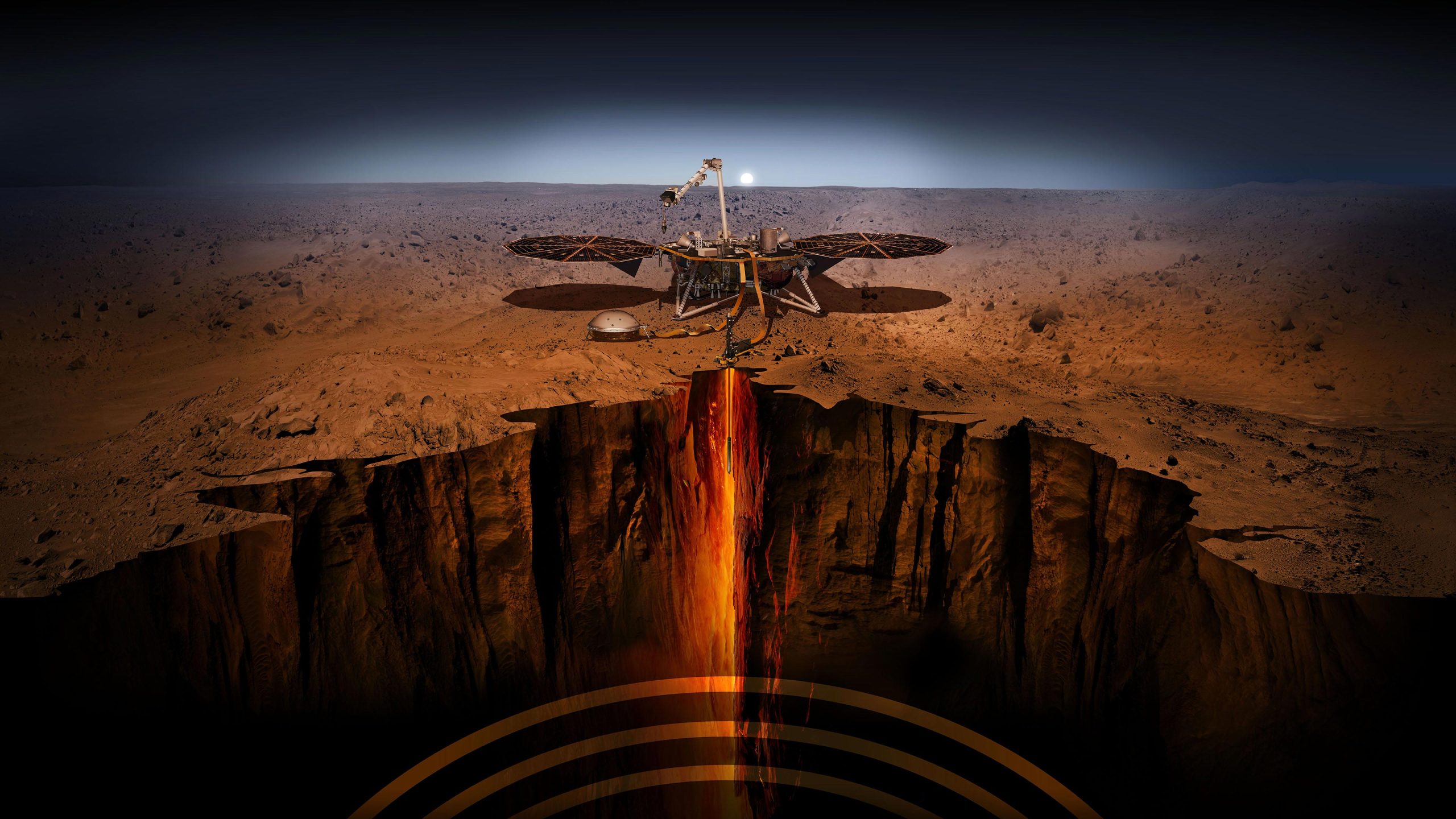 El agua subterránea en Marte desafía las expectativas