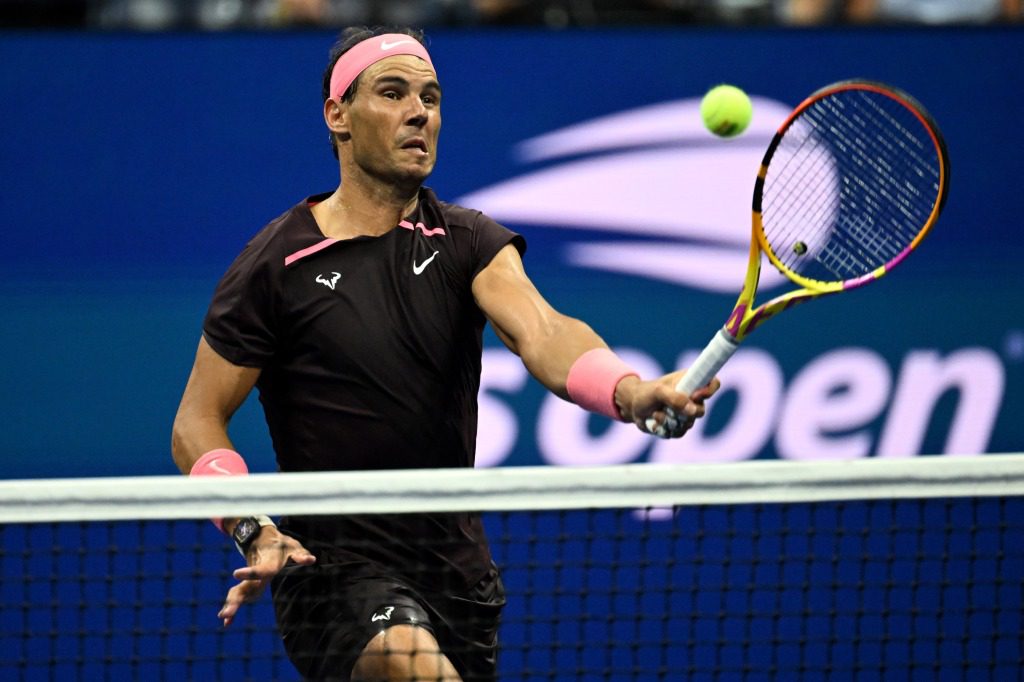 Rafael Nadal derrotó a Rinke Hijikata en cuatro sets en la primera ronda del US Open.