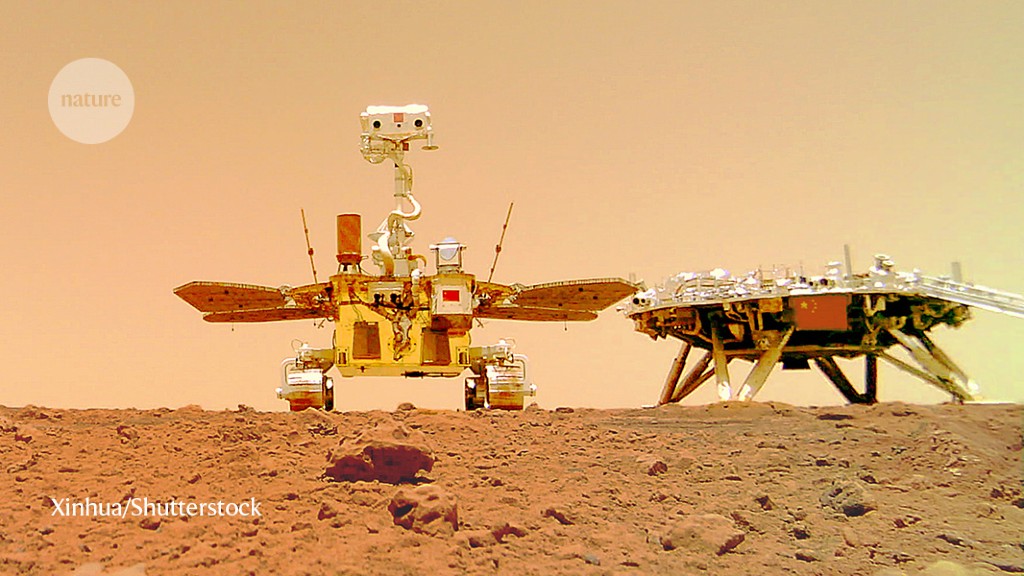 Explorador chino de Marte encuentra señales de inundaciones catastróficas