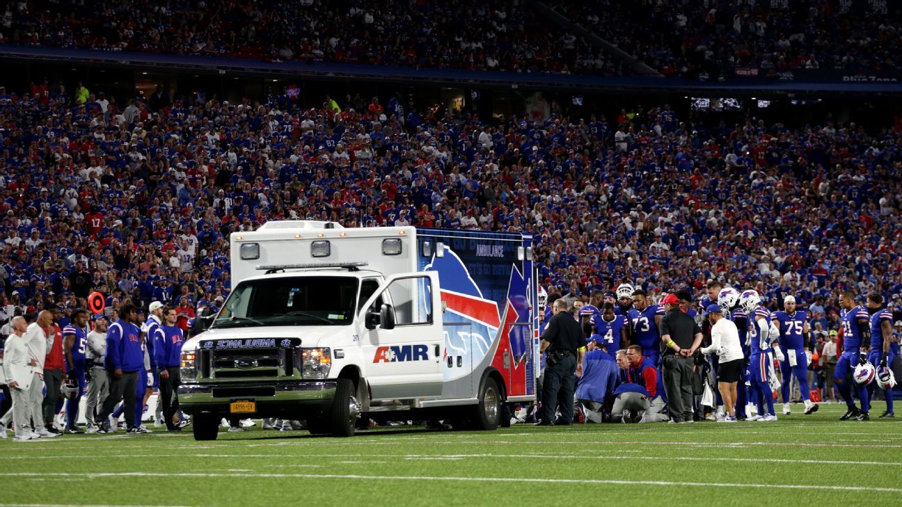 Dane Jackson de Buffalo Bills evita una lesión importante en el cuello o la médula espinal y es dado de alta del hospital