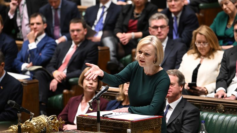 Liz Truss se enfrenta a la ira de los legisladores a medida que se oscurece el estado de ánimo del partido gobernante de Gran Bretaña