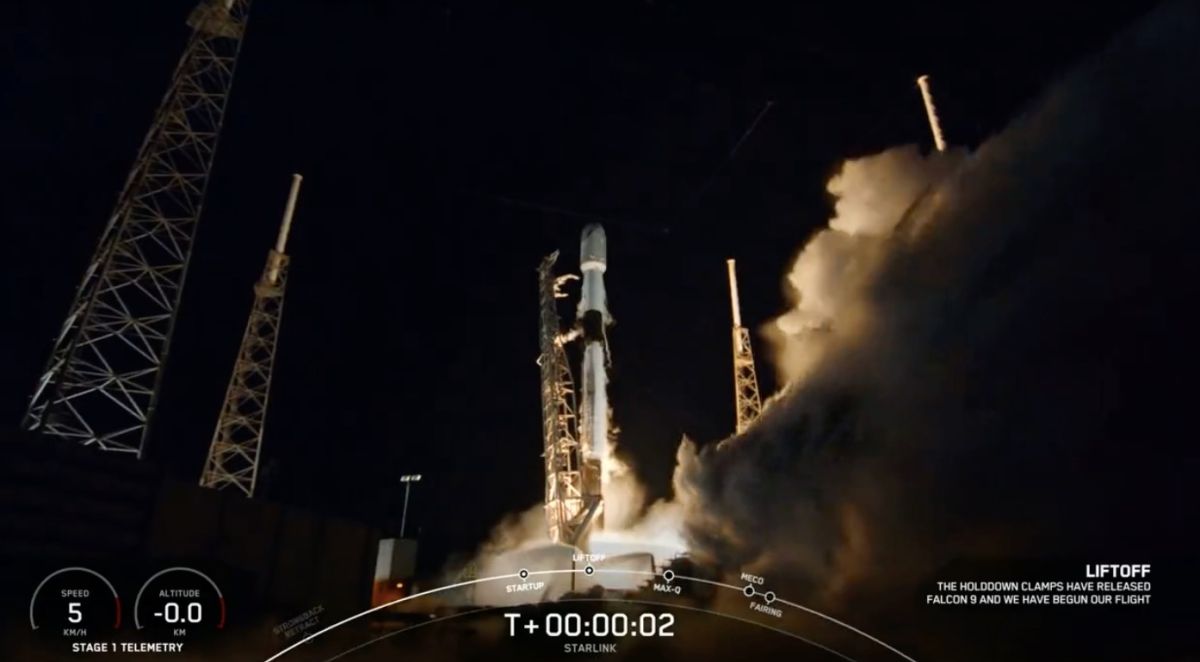 Vea a SpaceX lanzar 52 satélites Starlink más el 5 de octubre