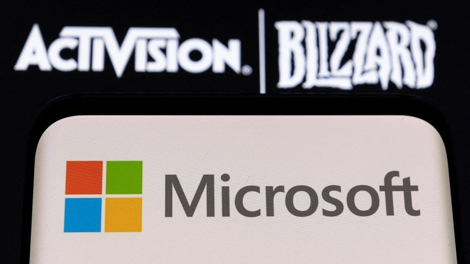 Logotipos de Microsoft y Activision