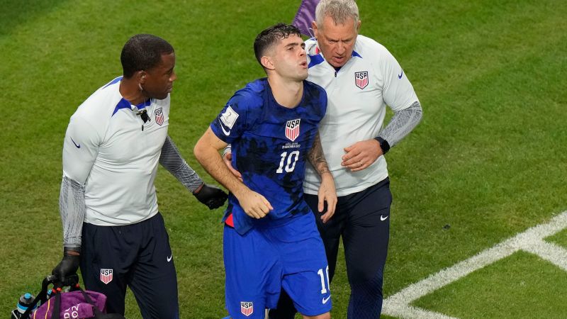 Christian Pulisic es hospitalizado día tras día por la contusión pélvica que sufrió al marcar el gol de la victoria de Estados Unidos.