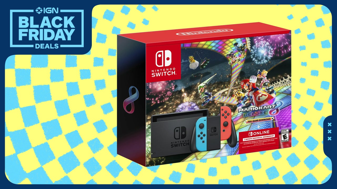 El paquete Black Friday de Nintendo Switch está disponible en todas partes