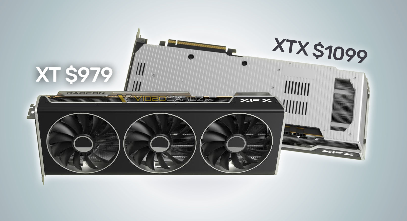 Tarjeta dedicada XFX Radeon RX 7900 XTX listada por $ 1,099 en Amazon, variante XT por $ 979