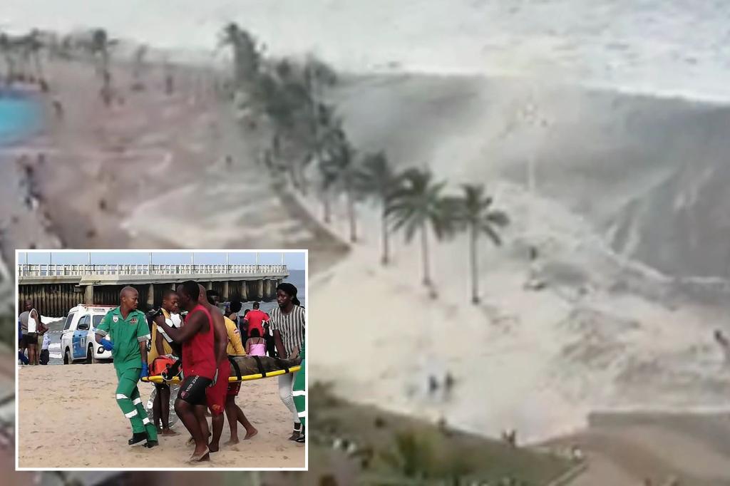 Playas sudafricanas matan a 3 bañistas y lesionan a 17