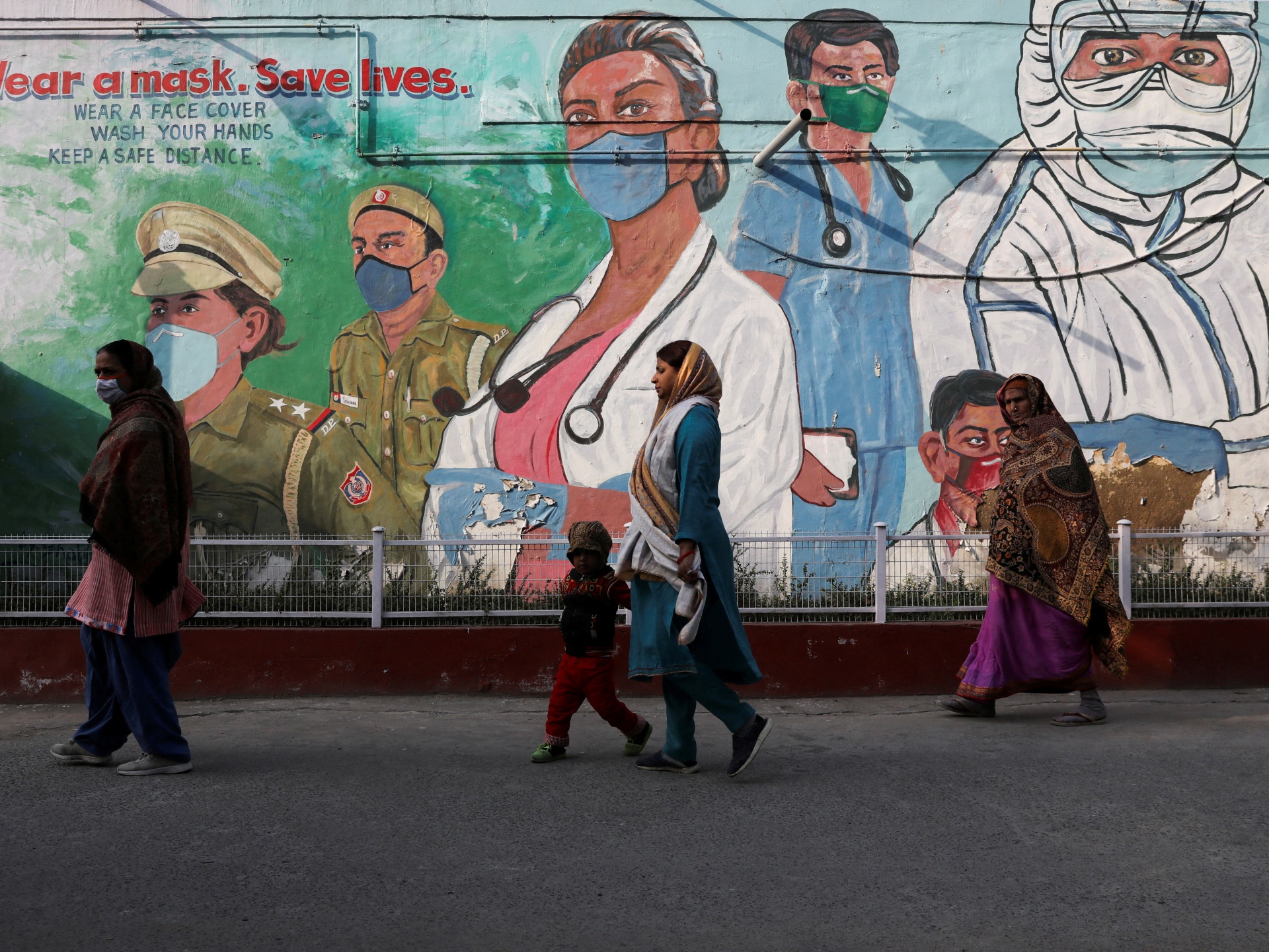 India hace que la prueba de covid negativa sea obligatoria para cinco países |  noticias de la pandemia de coronavirus