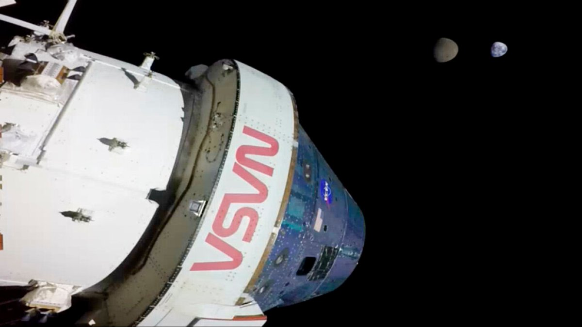 La constelación de Orión de la NASA despega después de una misión histórica a la superficie lunar |  Noticias espaciales