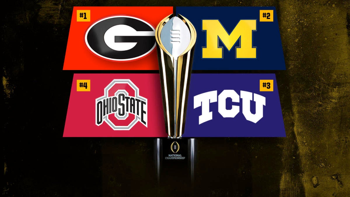 Predicciones de fútbol americano universitario, probabilidades: selecciones de expertos para los juegos de bolos de Georgia vs. Ohio State y Michigan vs. TCU