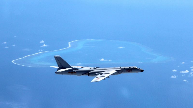 Taiwán informa incursión récord de bombarderos chinos