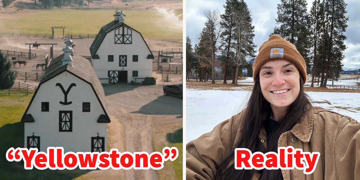 Cómo se ven las ubicaciones de Yellowstone en la vida real en comparación con el espectáculo