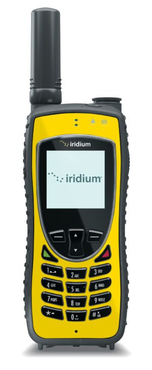 Así es como se ve un teléfono Iridium normal, pero lo haremos sin la voluminosa antena.
