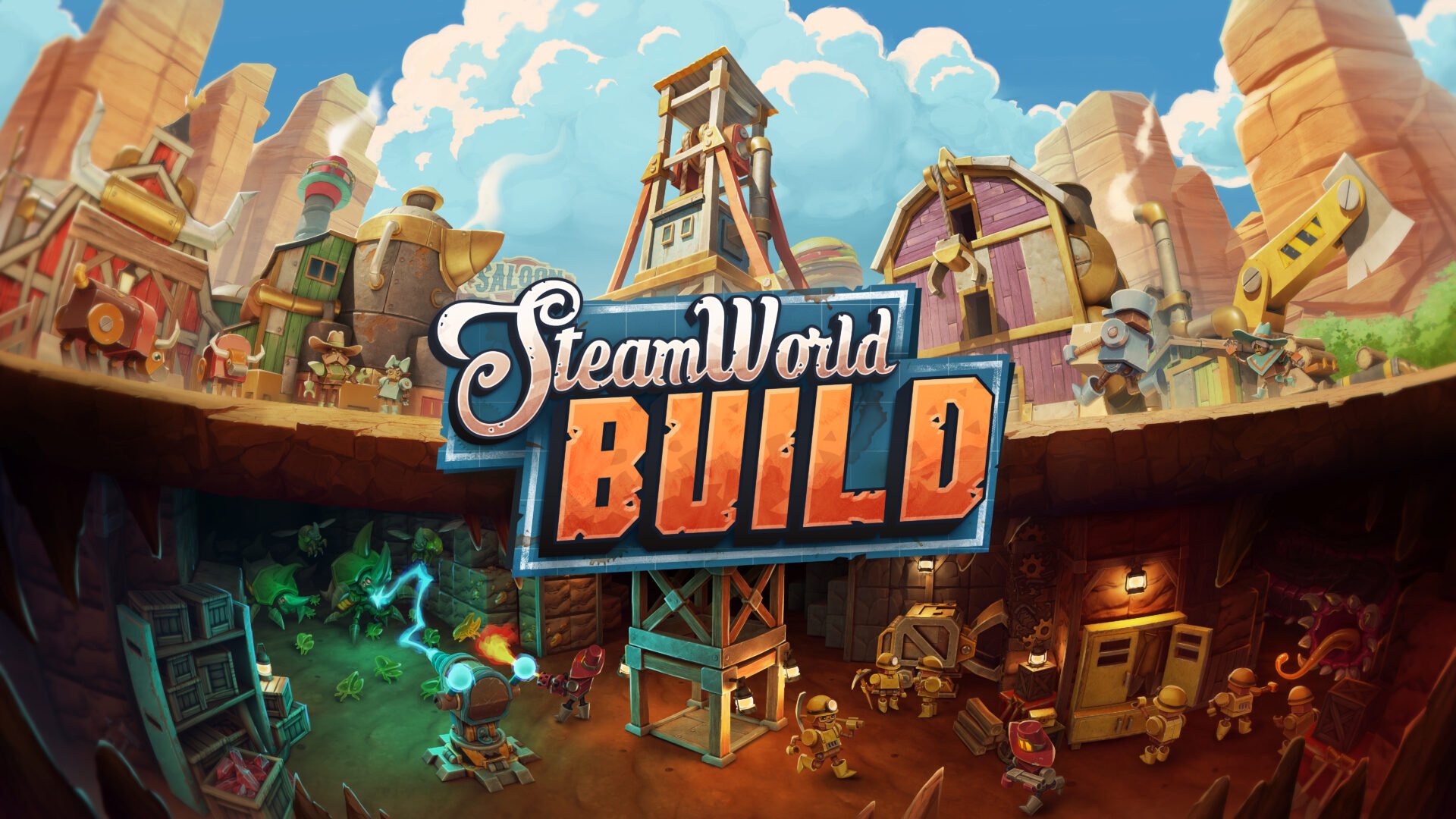 El constructor de ciudades SteamWorld Build anunciado para PS5, Xbox Series, PS4, Xbox One, Switch y PC