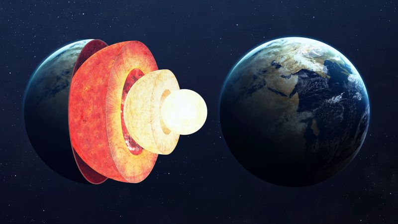 El estudio indica que el núcleo interno de la Tierra puede haber dejado de girar y podría revertir
