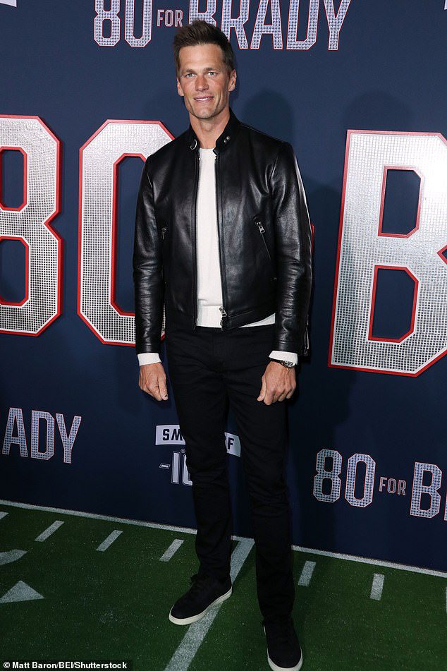 LISTA PARA LA ALFOMBRA ROJA: Tom Brady dejó atrás su temporada en la NFL y su separación de la supermodelo Gisele Bundchen al asistir al estreno de Brady's 80's