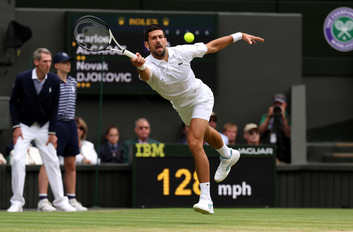 Carlos Alcaraz vs Novak Djokovic en la final masculina