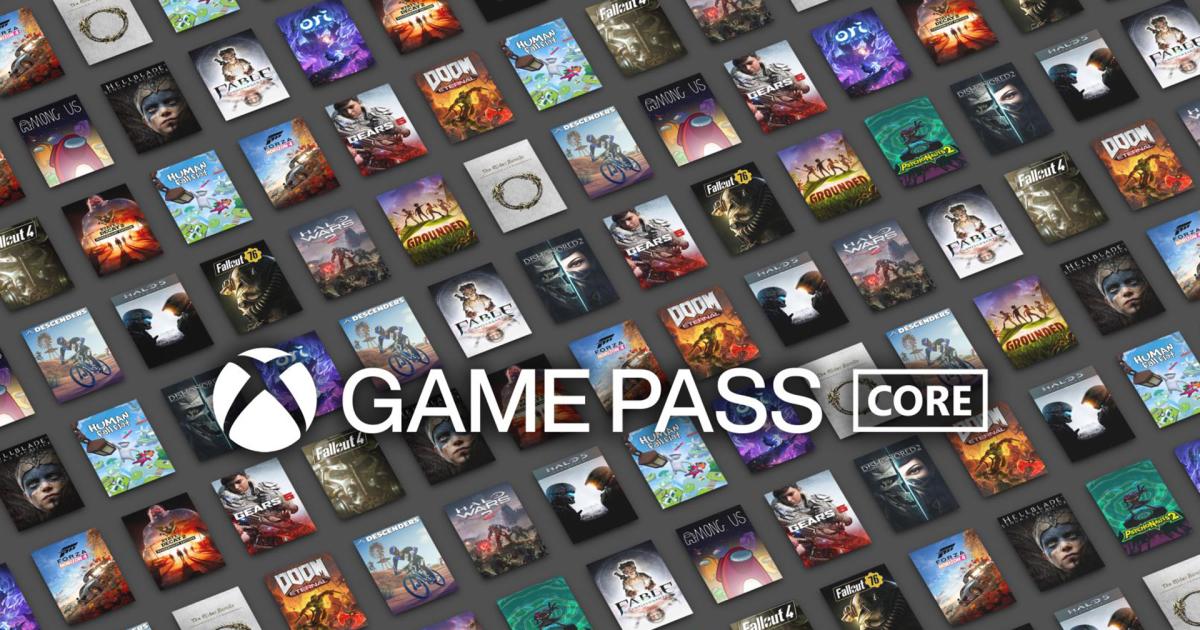 Xbox Game Pass Core reemplaza a Live Gold el 14 de septiembre