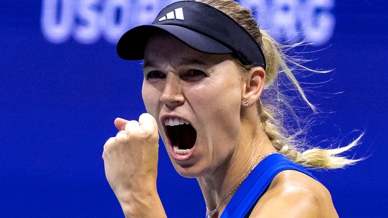Caroline Wozniacki continúa su regreso de cuento de hadas con una gran victoria sobre Petra Kvitova en el US Open