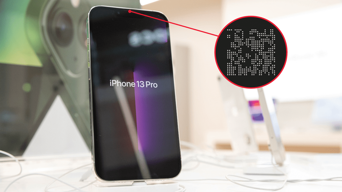 Los iPhone tienen un código QR microscópico en la pantalla para ayudar a Apple a controlar los costes de producción